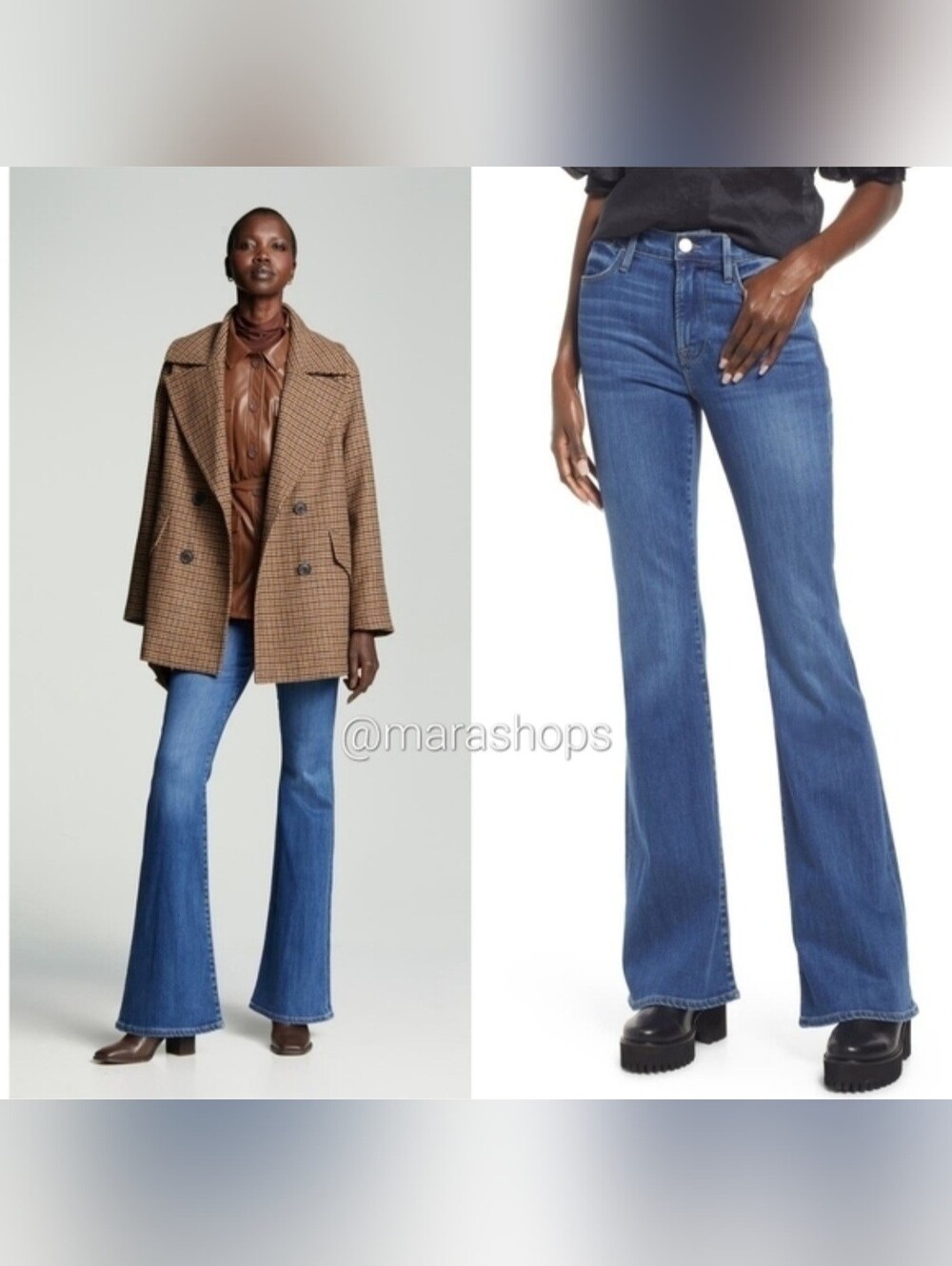 Frame Le High Waist Flare Jeans